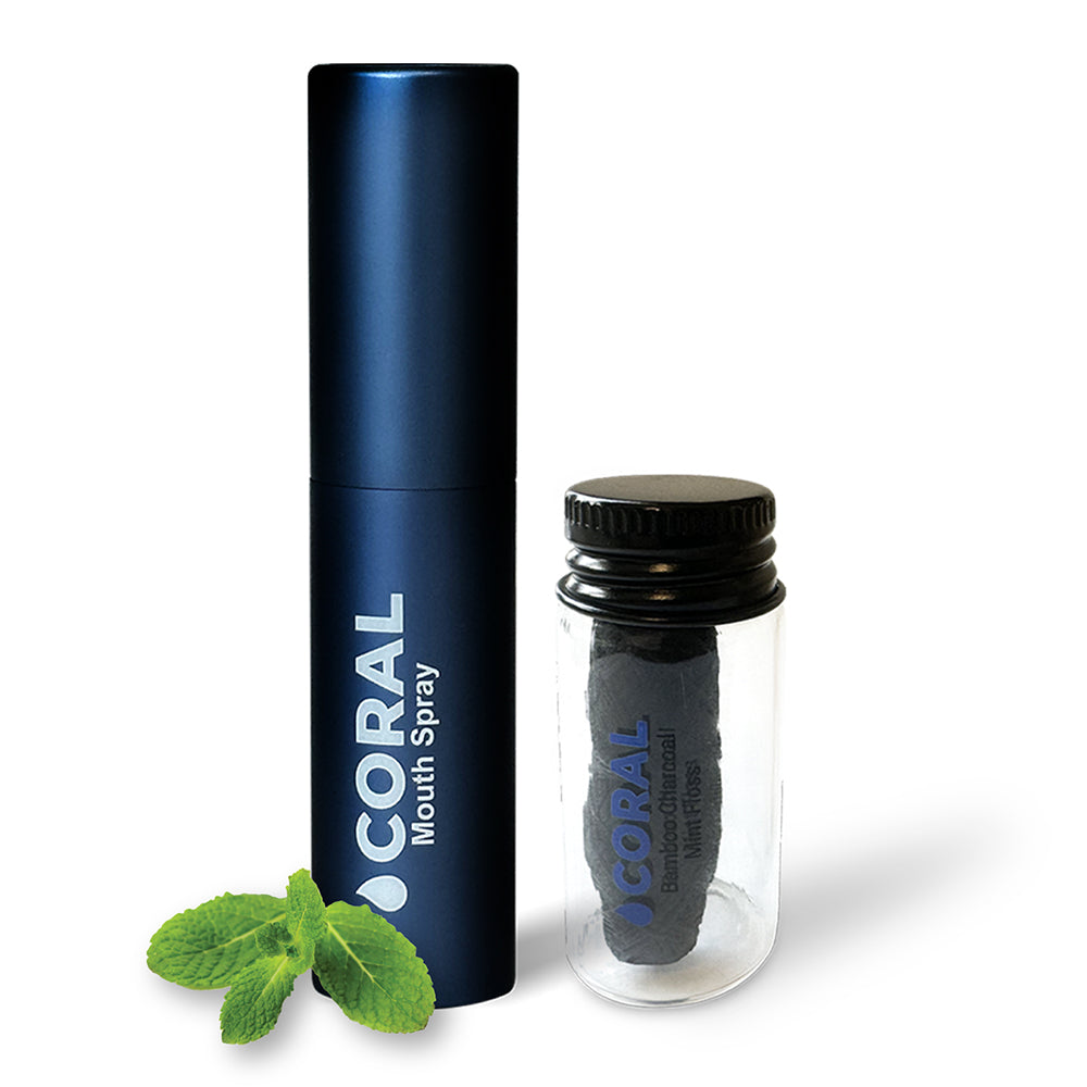 Eco-Friendly Oral Care: Portable Spray, Coral Toothpaste & Bamboo ...