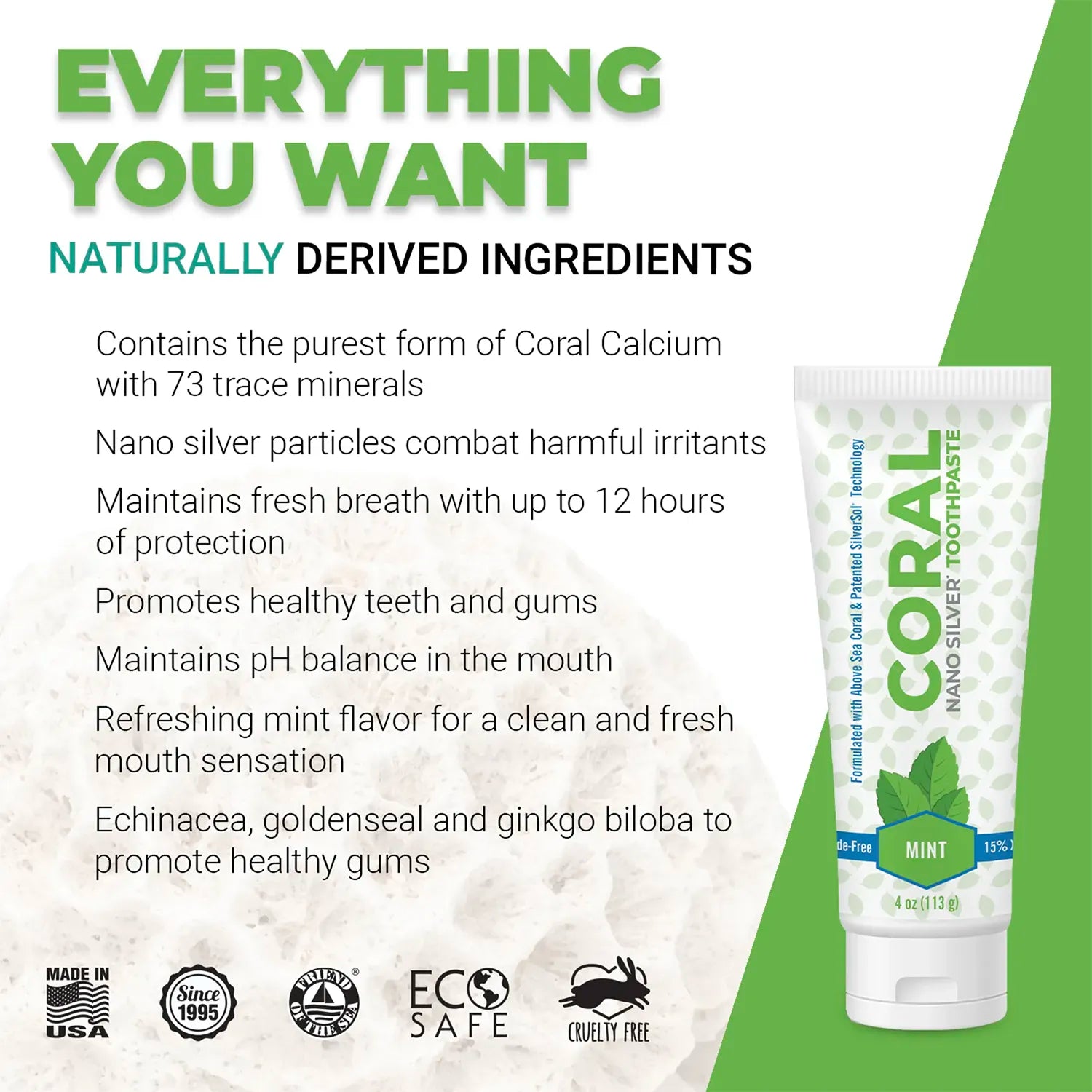 nano silver mint everything you want in a toothpaste