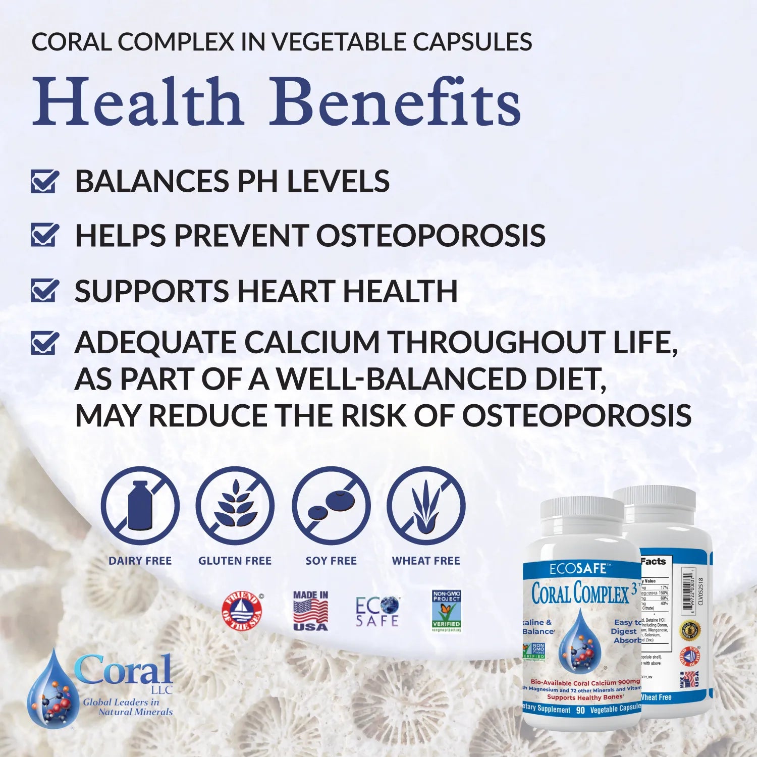 Coral Complex 3 Health Benefits
