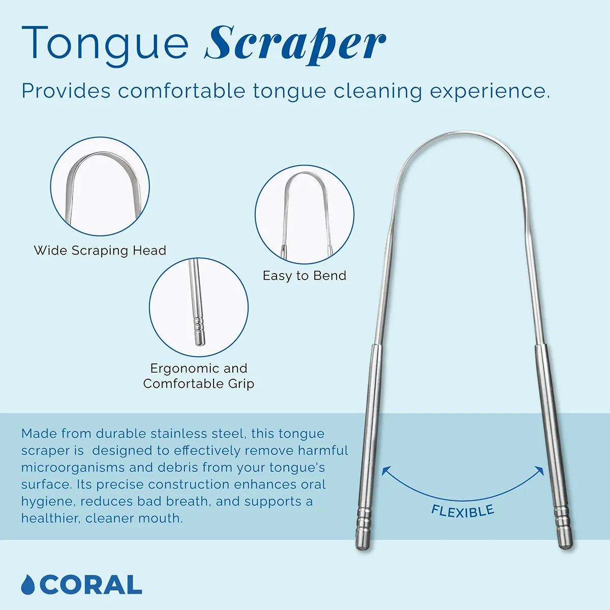 Tongue Scraper 2pk