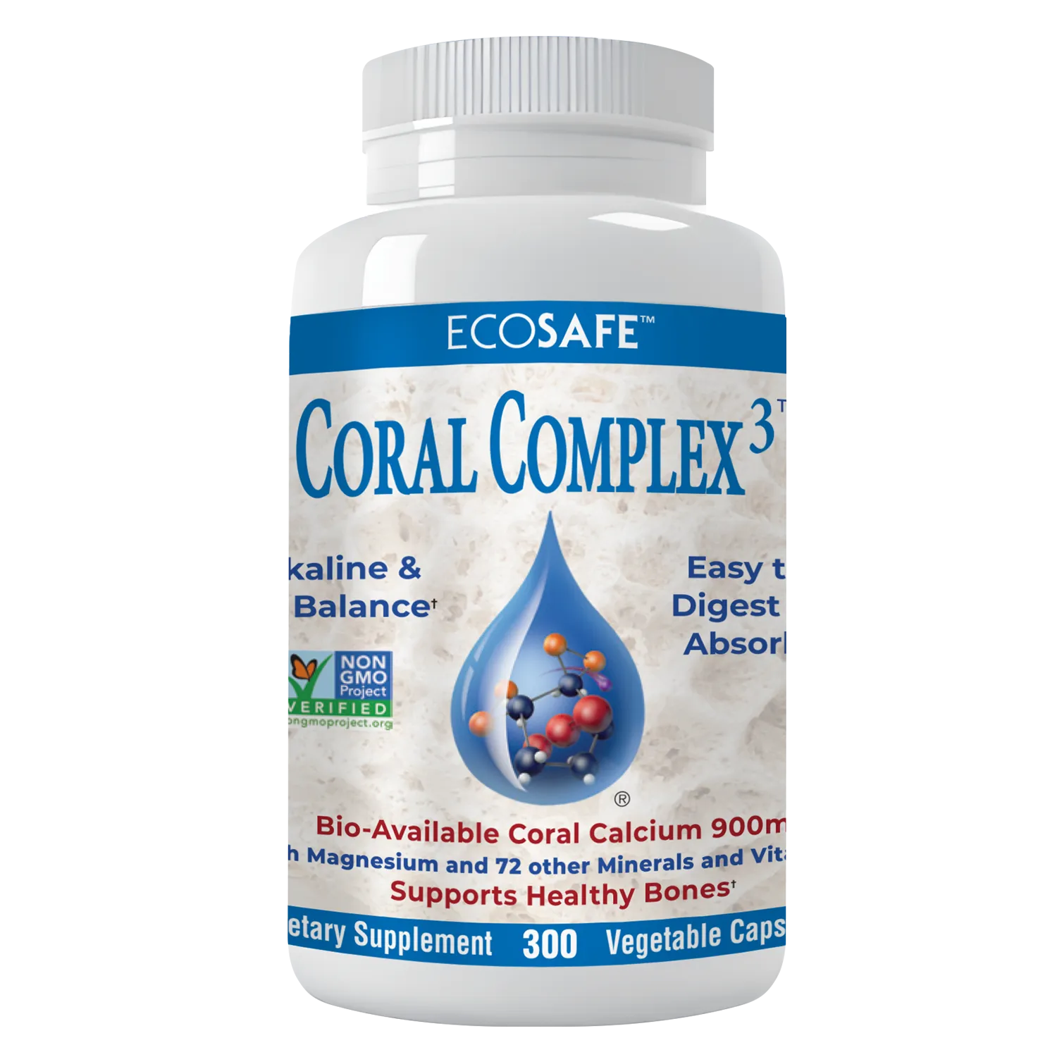 natural coral calcium helps support heart health 300 Capcules