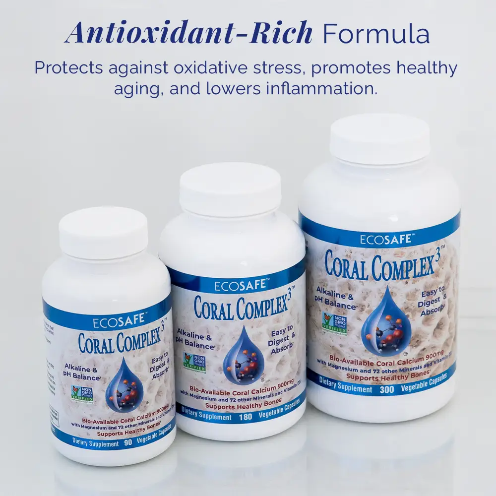 Coral Calcium Supplement with Vitamin D3 & Magnesium – Coral Complex