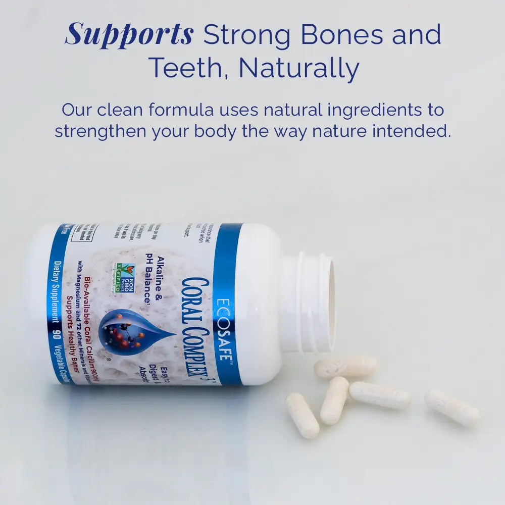 Coral Calcium Supplement with Vitamin D3 & Magnesium – Coral Complex