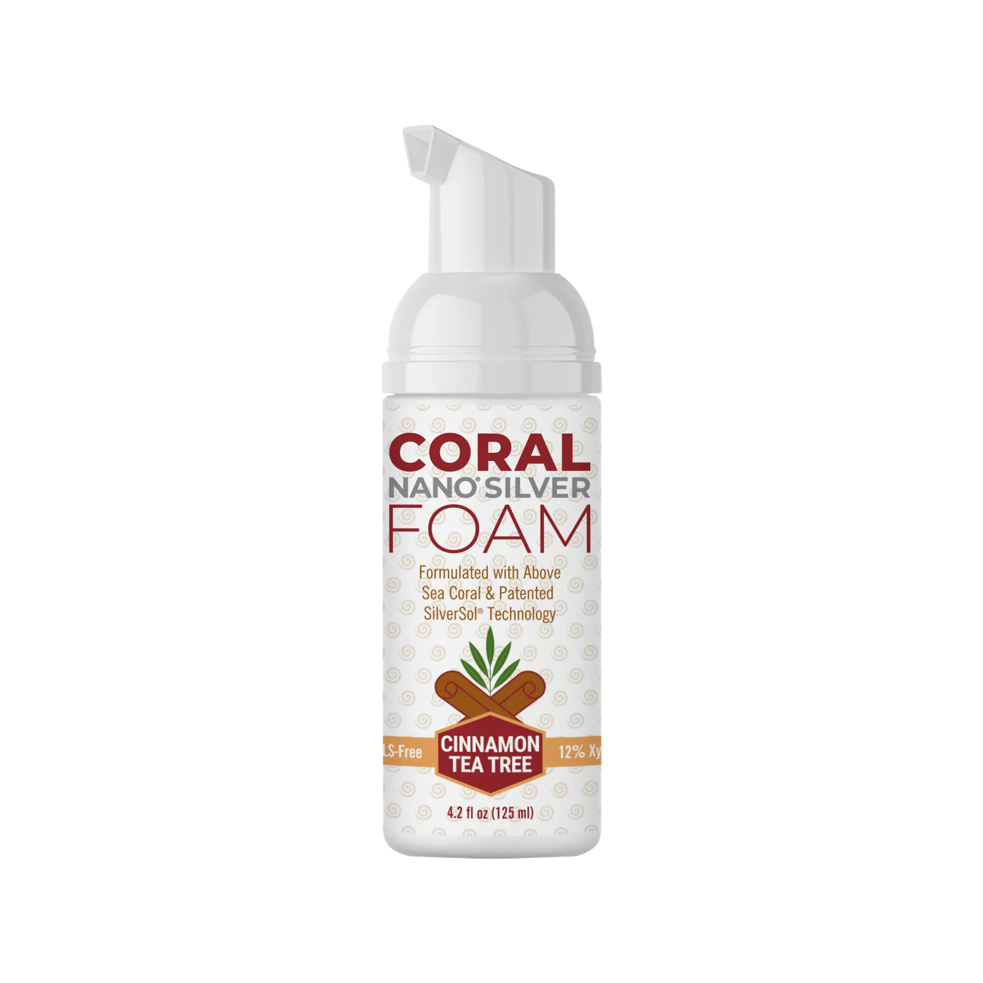 Coral Nano Silver Fluoride Free Foaming Toothpaste - 125ml