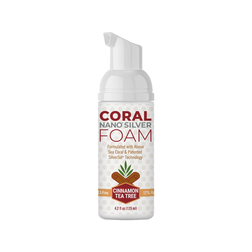 Coral Nano Silver Bubble Berry Fluoride Free Foaming Toothpaste - 125ml