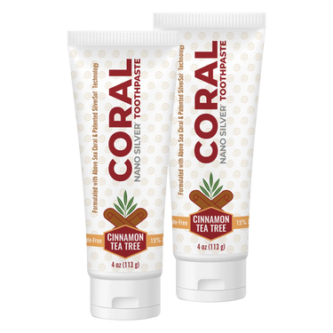coral nano silver cinnamon tea tree 2 tubes
