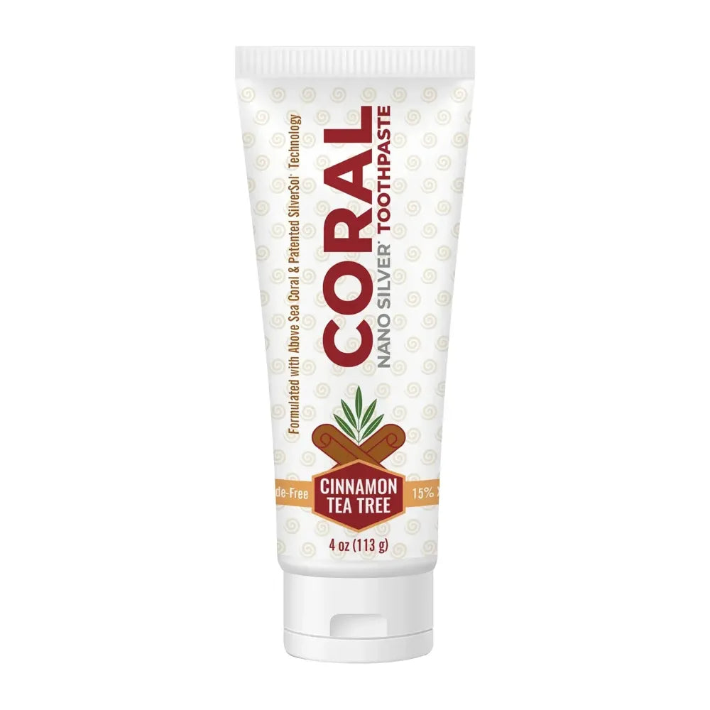 Fluoride Free Cinnamon Toothpaste with Nano Silver