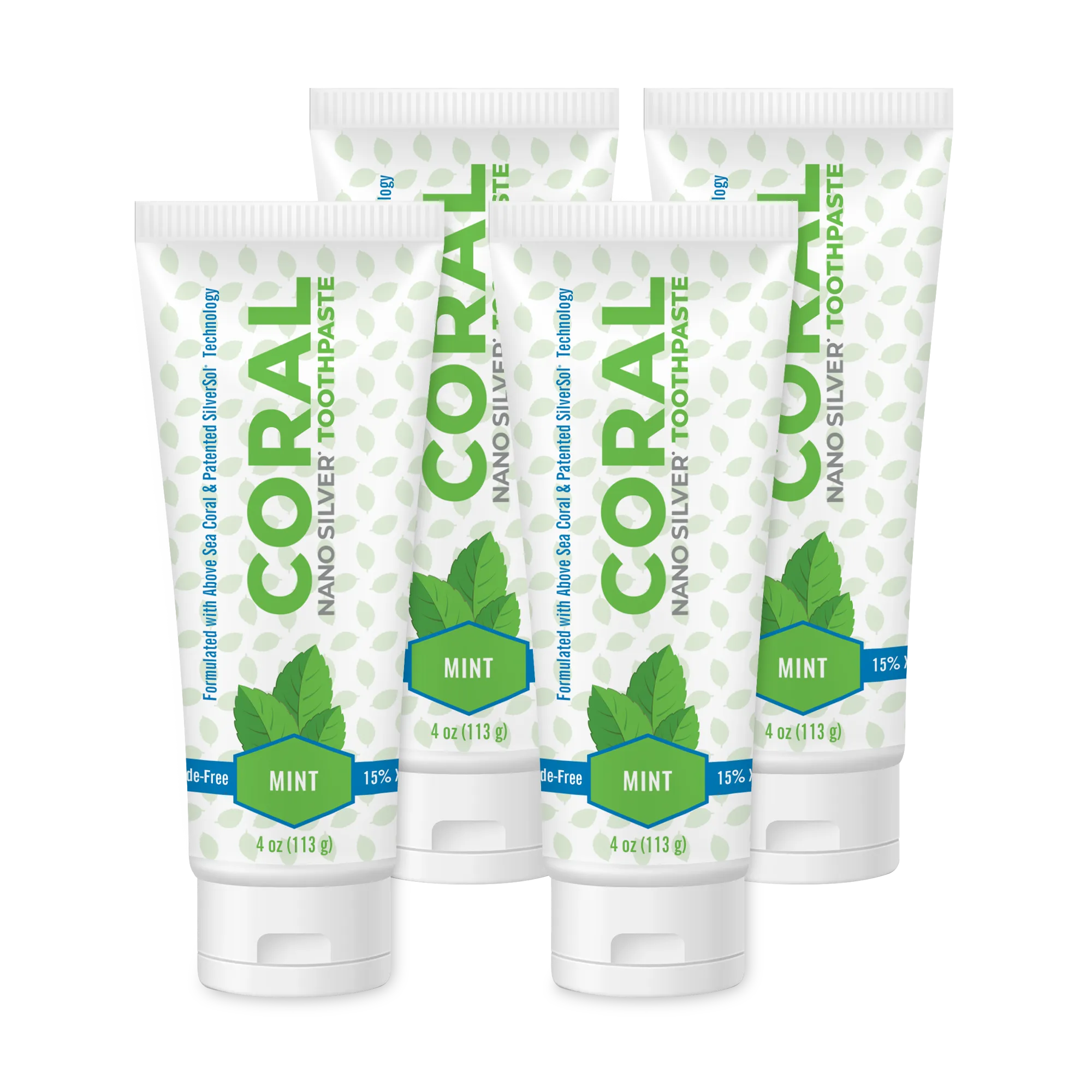 nano silver mint 4 tubes