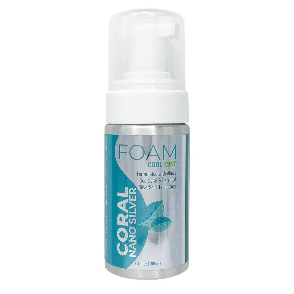New foaming Mint 100ml in Aluminum Bottle - TSA approved