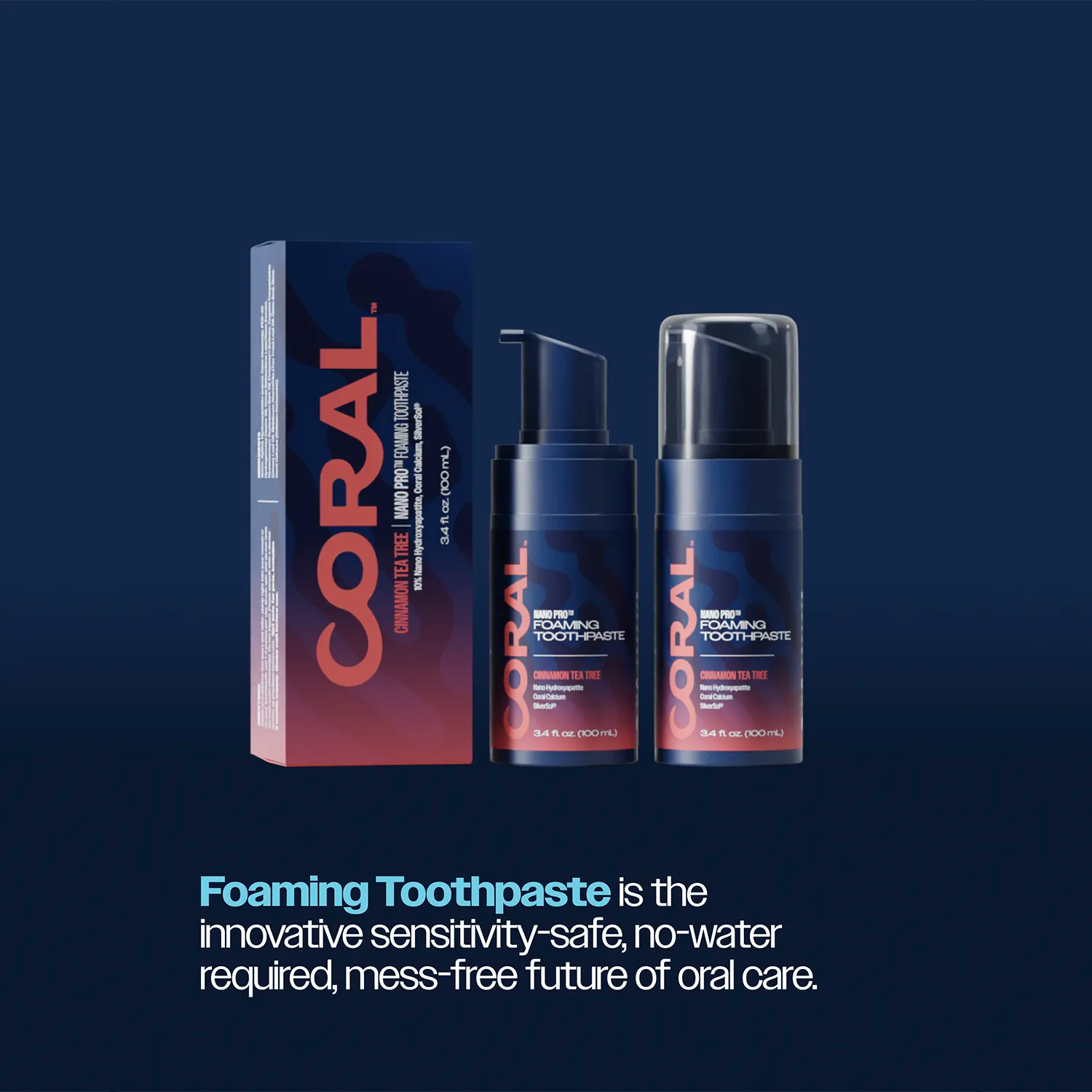Nano Pro Foaming Toothpaste