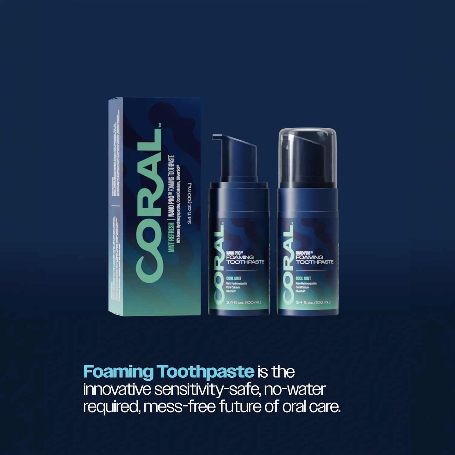 Nano Pro Foaming Toothpaste