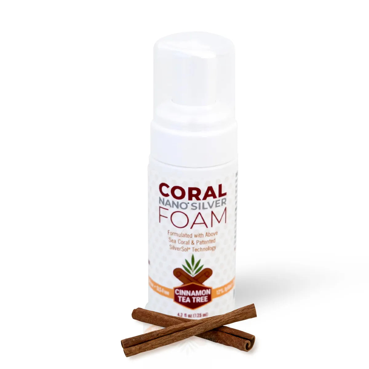 Nano Silver Foaming Cinnamon Tea Tree