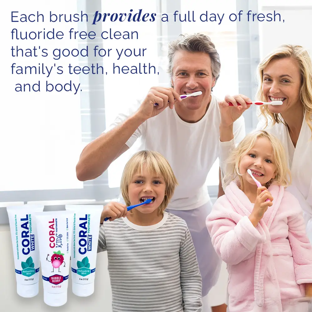 Coral Whitening Family Flavor Bundle