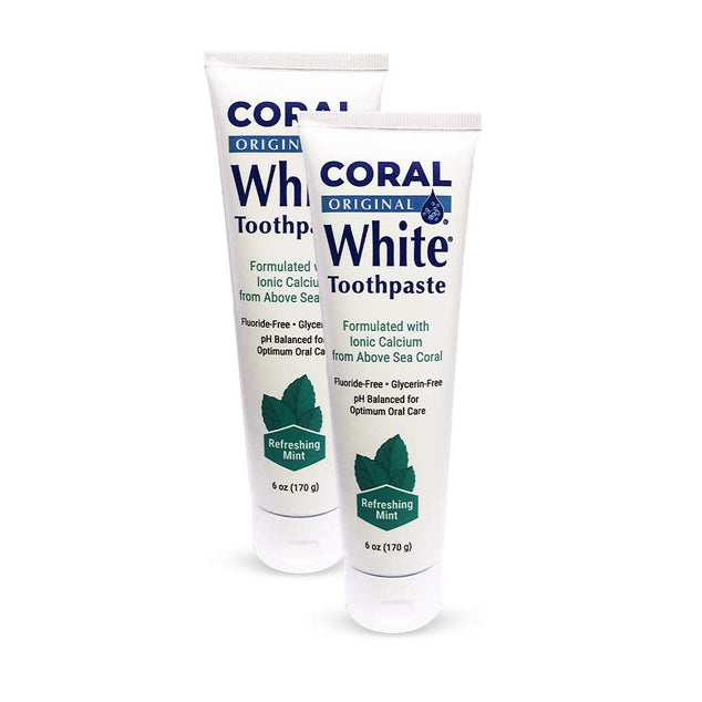 Coral White Mint Toothpaste  (6oz)